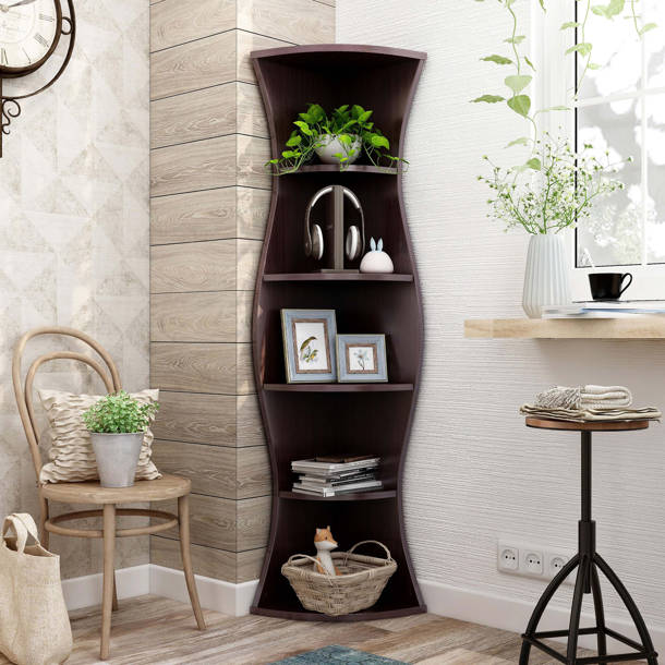 The Twillery Co.® Corner Bookcase & Reviews Wayfair